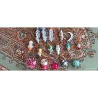 Советские ёлочные игрушки 16шт