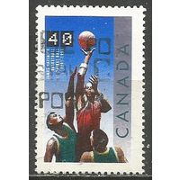 Канада. 100 лет баскетболу. 1991г. Mi#1259.