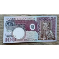 Werty71 Ангола 100 эскудо 1973 fUNC банкнота