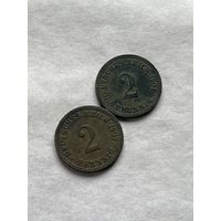 Германия 2 монеты