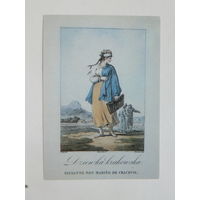 Польша костюм 1980   10х15    см