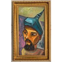 Акулов В.И. ДСП, масло. Размер 43х69 см . 2009 г.