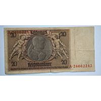 1929 год  Германия 20 марок