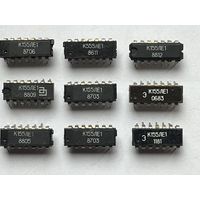 Микросхема К155ЛЕ1.  Лот=9шт.