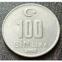 Турция 100000 лир, 2003  ( 1-3-8 )