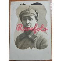 1932 Открыточный формат БССР пограничник 17-й Краснознаменный Тимковичский пограничный отряд  м. Тимковичи (Копыльский район Минская область)