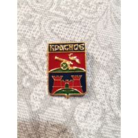 Значок Красное Гербы Смоленская сувенирная