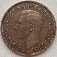 Великобритания 1 пенни 1939 г.
