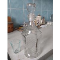 Графин Бутылка Штоф. + Мерка.