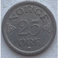Норвегия 25 эре 1956 г.