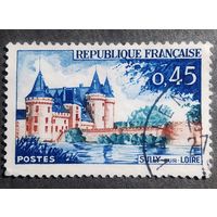 Марка Франция 1961 год Архитектура
