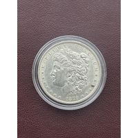 США 1 доллар 1879 года. Морган. Серебро