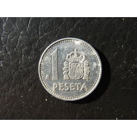 Испания. 1 песета. 1986. С 20 копеек. Распродажа коллекции. Смотрите другие лоты.