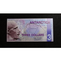 Антарктика 3$ 2008г -UNC-