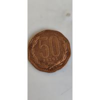 Чили 50 песос 2021