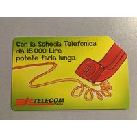 Телефонная карта. Италия