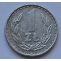 Польша, 1 злотый 1983 г.