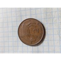 2 пенса 1984 года. Остров святой Елены
