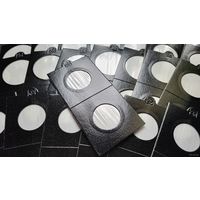 Leuchtturm холдеры для монет (черные) cамоклеящиеся! Германия, Лёйхтурм, Leuchtturm! ВОЗМОЖЕН ОБМЕН!