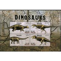 2014 Палау 3593-3596KL Динозавры 9,50 евро