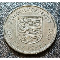 Джерси 1 новый пенни, 1980    ( 1-3-3 )