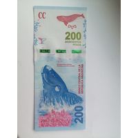 Аргентина 200 UNC c рубля