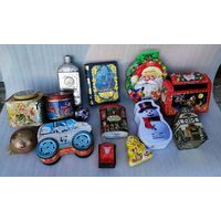 Подарочные и чайные коробочки из жести.