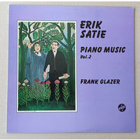 ERIC SATIE, FRANK GLAZER - Piano Music Vol. 2 (JAPAN LP винил)