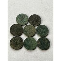 Польша 1 грош  8 шт