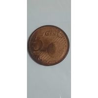 Италия 5 евроцентов 2002