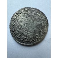 С рубля!R3! 3 гроша(трояк) 1597 Адам Вацлав распродажа коллекции