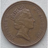 Великобритания 1 пенни 1987 г.