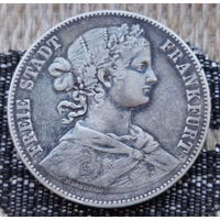 Германия 1 талер 1860 года. Серебро! Сторгуй за свою цену, предложи обмен! Y