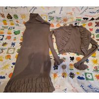 Платье и болеро шерстяные на р. 46