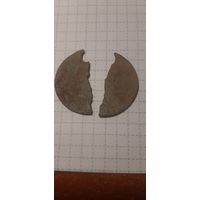 Немецкий жетон.(бирка) холодильная камера. расколот.