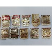 Комплект значков 10 шт. Танкоград