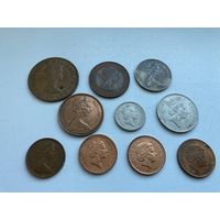 Великобритания набор монет одним лотом
