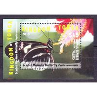 2015 Тонга 2050/B89 Бабочки  MNH