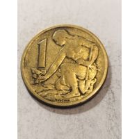 Чехословакия 1 крона 1962