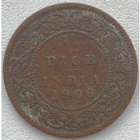 Индия Британская 1/2 пайса 1906 г.