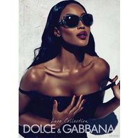 Эксклюзивные Солнцезащитные Очки от *DOLCE & GABBANA-Кружево и Горох-( кстати, в пластмассе настоящее итальянское кружево, а не принт). Оригинал. Модель: DG4132 2502/8G 57*16 135 3N. Италия, новые с о