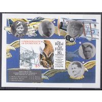 1998 Доминика 2577/B366 Самолет   MNH
