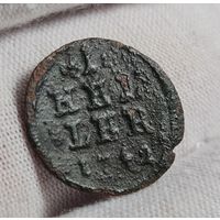1 геллер 1742 года, Бранденбург-Байрейт, Фридрих III, НЕЧАСТЫЙ!!!