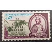 Франция. 1969г. Mi1679**. 200-летие Наполеона Бонапарта.