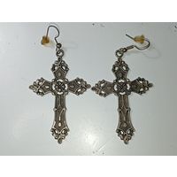 Серьги с рубля .