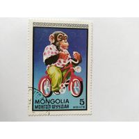 Монголия  1973 цирк