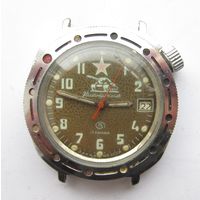 Все лоты с рубля.Часы Командирские,заказ МО СССР,с танком,водонепроницаемые,тикают.Не частая модель.