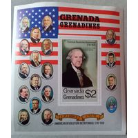 Гренада Гренадины. 200летие Американской независимости.