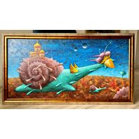 Дмитрий Маслий. Путешествие. х/м, 50х100 см