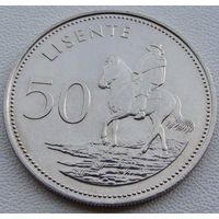 Лесото. 50 лисенте 1983 год  KM#21  "Мошвешве II"
